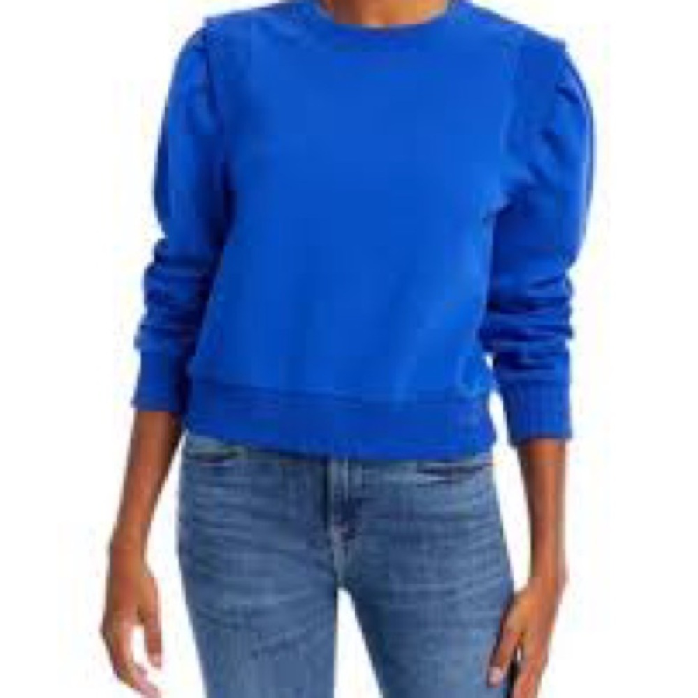 MOTHER The Ribbed Push and Shove Sweatshirt